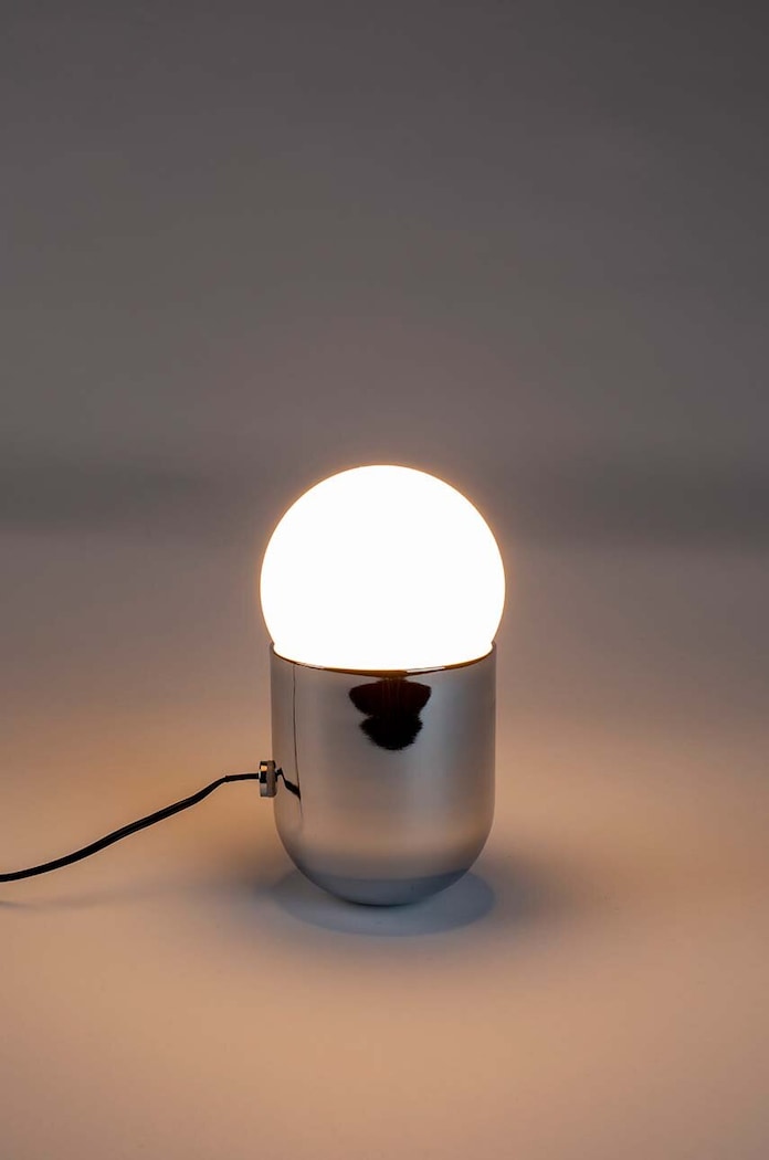 Stolná lampa Zuiver Gio 5200105 sivá