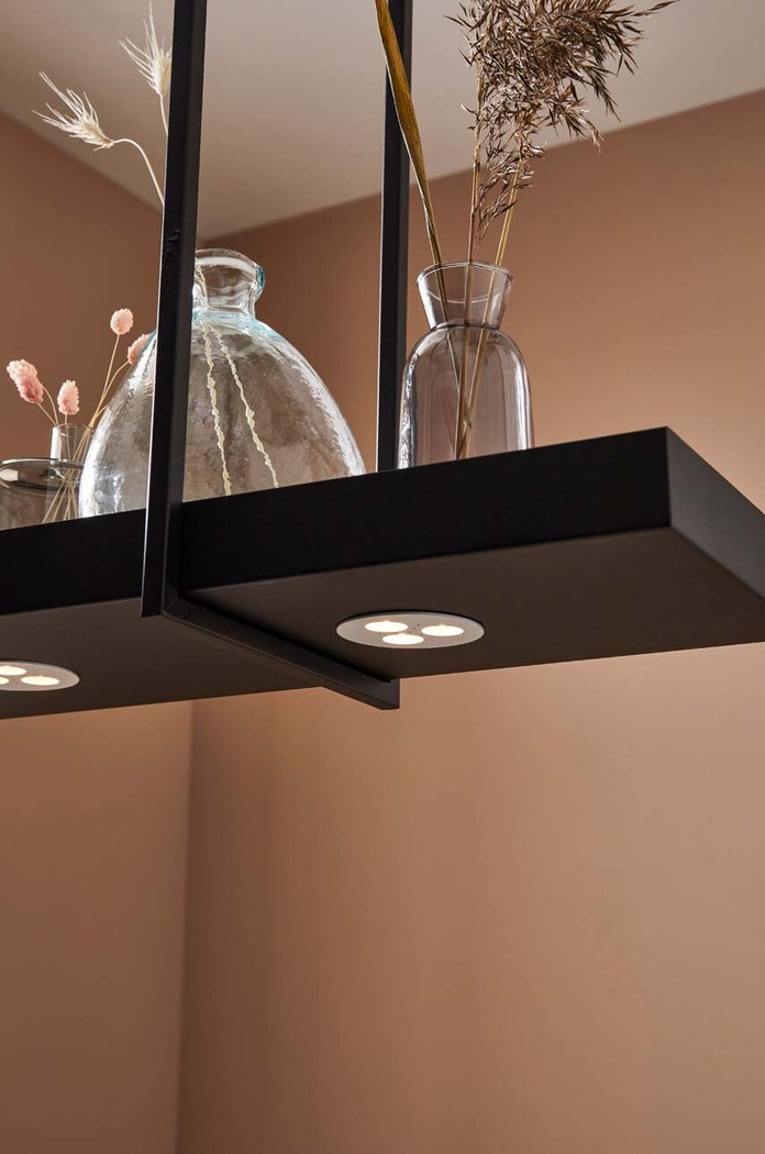 Závesná lampa Markslöjd Tray 105780 čierna