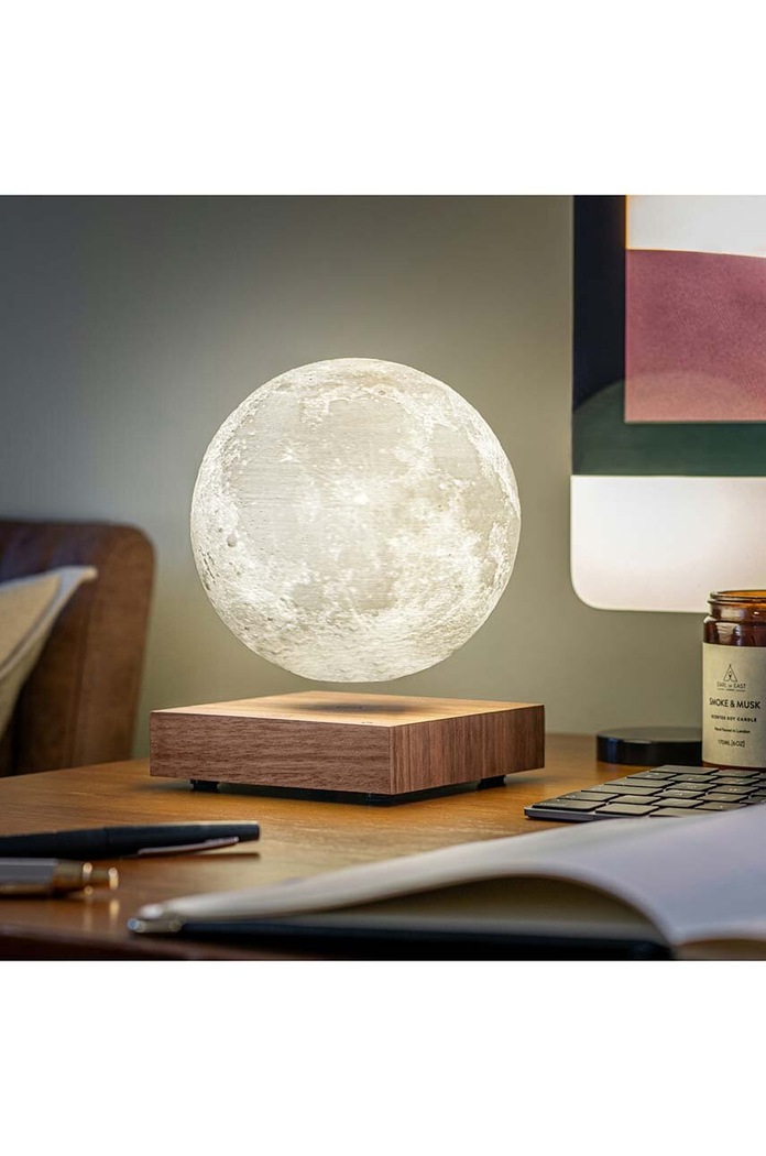 Lampă cu led Smart Moon Lamp Gingko Design G019WT maro