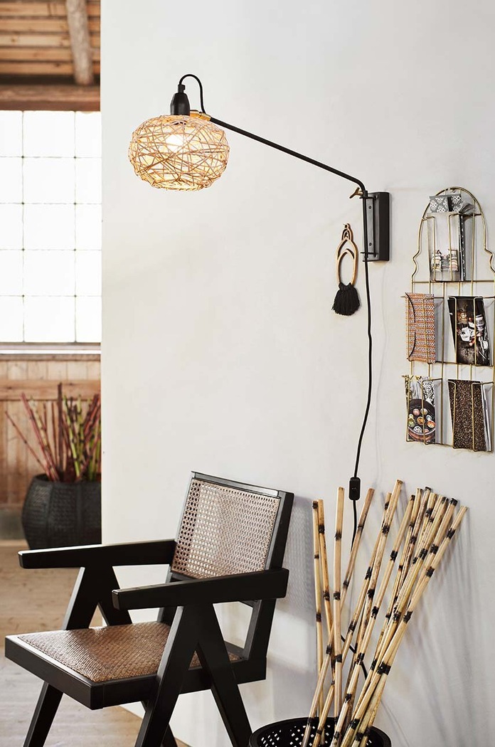 Nástěnná lampa Madam Stoltz 160.2019.373 vícebarevná AA00