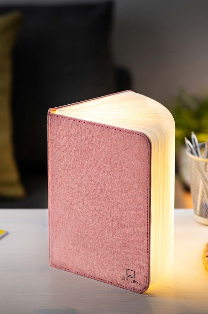 Gingko Design lampă cu led Large Smart Booklight roz PPLGISBPIL
