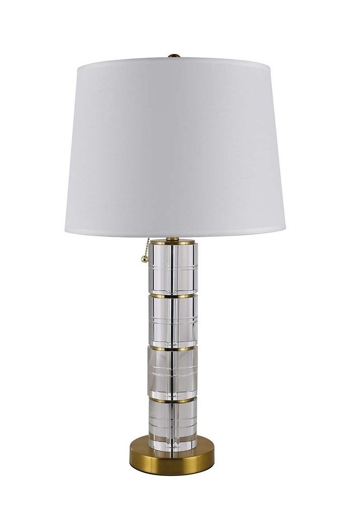 Stolní lampa Corinth průhledná R0033T