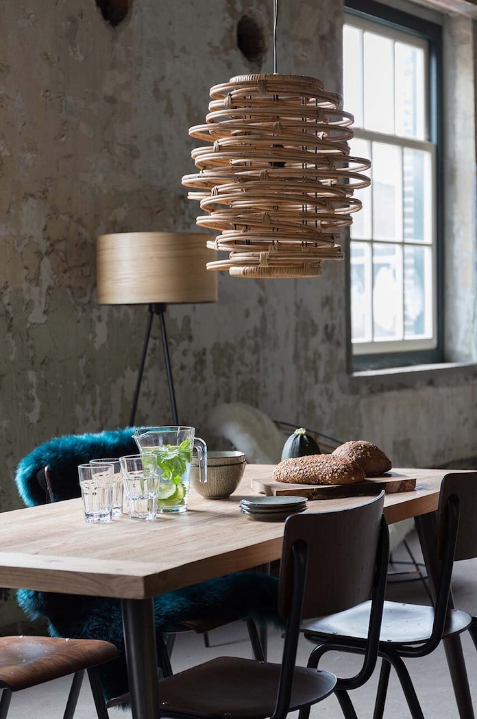 Dutchbone Lampă suspendată Kubu 5300058