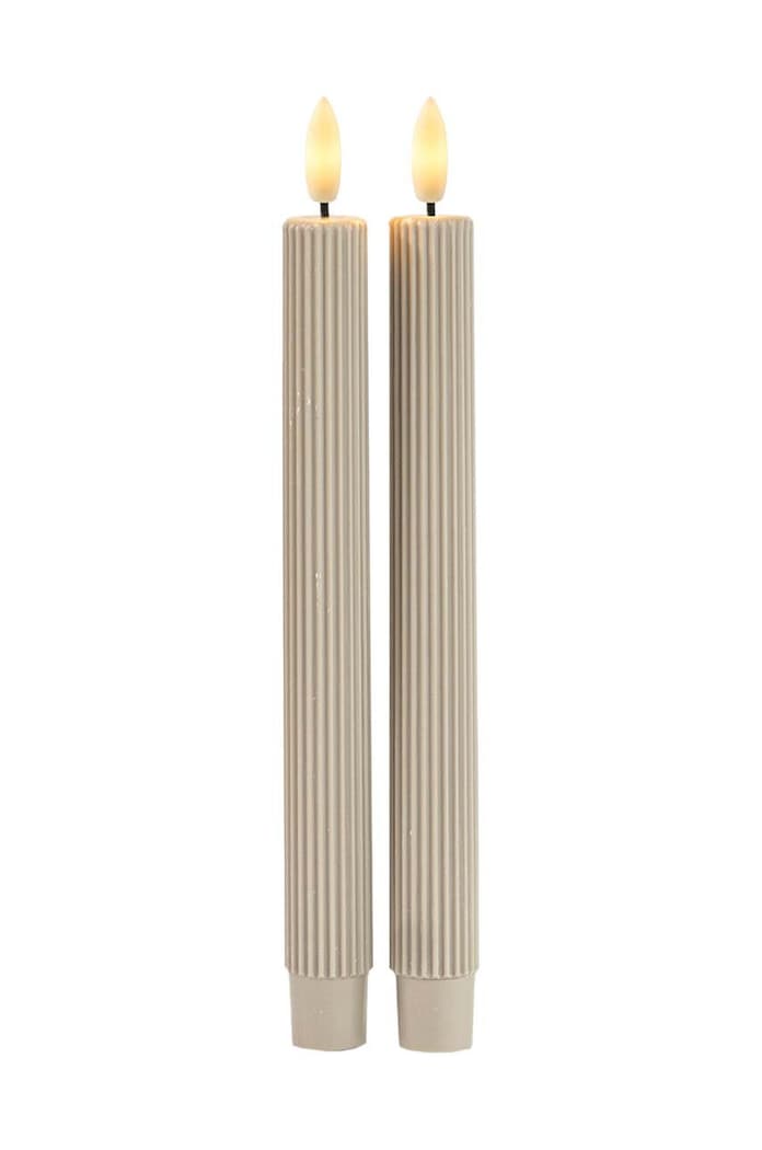 Sirius lumânare led Smilla 2-pack gri 80255