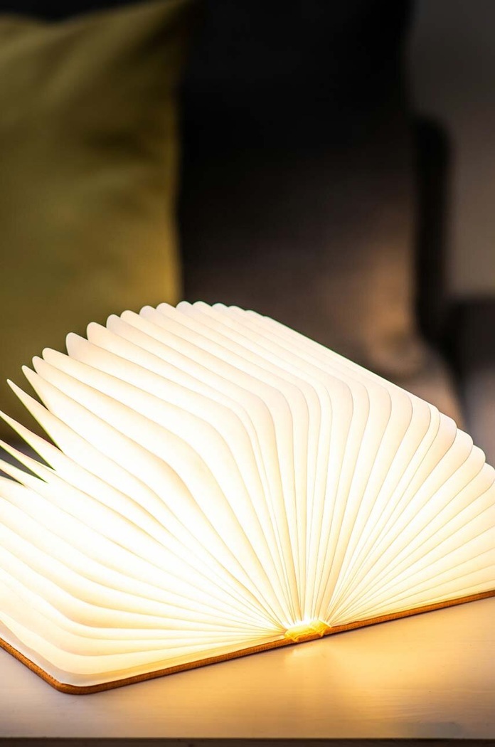 Gingko Design lampa ledowa Large Fabric Book Light GK12F.OE1 pomarańczowy AA00
