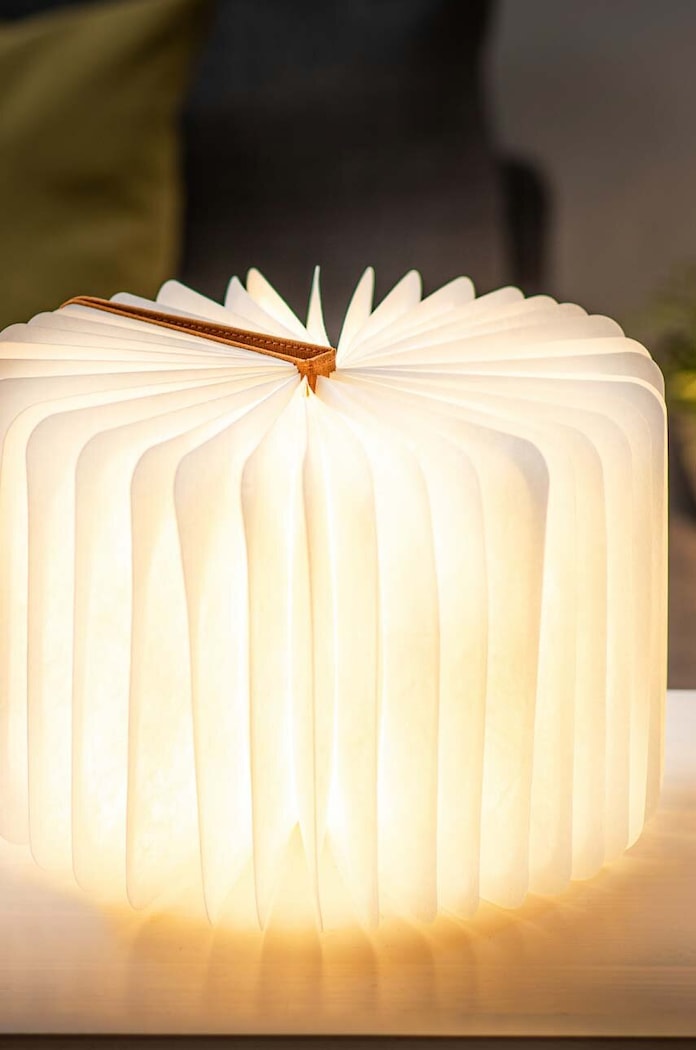 Gingko Design lampa ledowa Large Fabric Book Light pomarańczowy GK12F.OE1