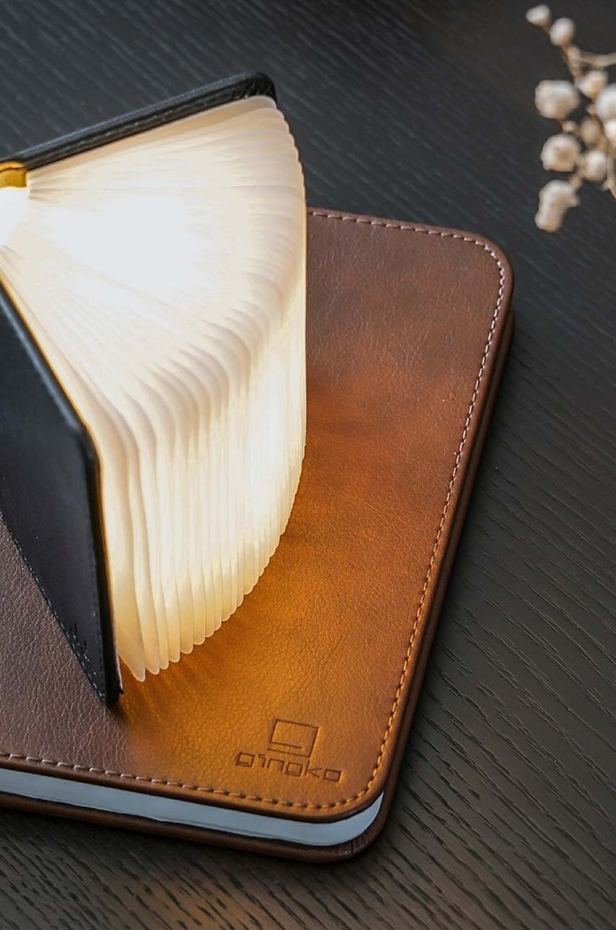 Lampă cu led Mini Smart Book Light Gingko Design GK12L8 negru