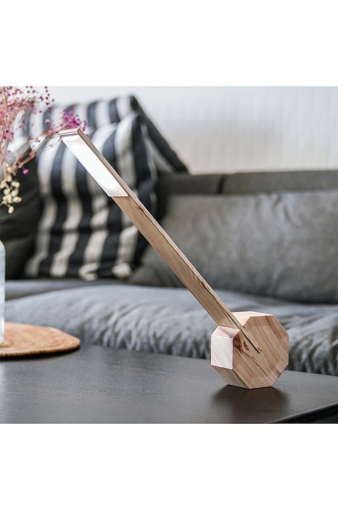 Ασύρματη λάμπα Gingko Design Octagon One Desk Light μπεζ GK11M18