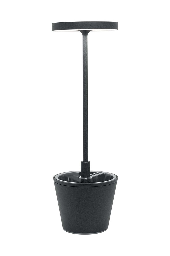 Bezdrátová stolní LED lampa Zafferano Paldina Reverso černá LD0420N3