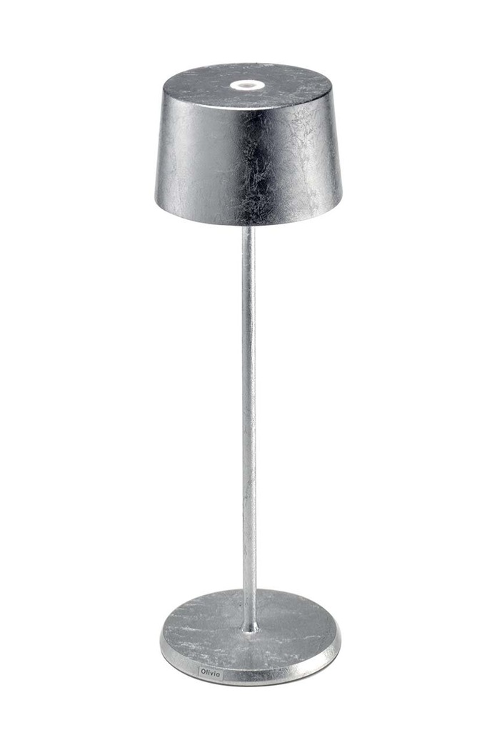 Bezdrátová stolní LED lampa Zafferano Olivia Pro šedá LD0850BFA