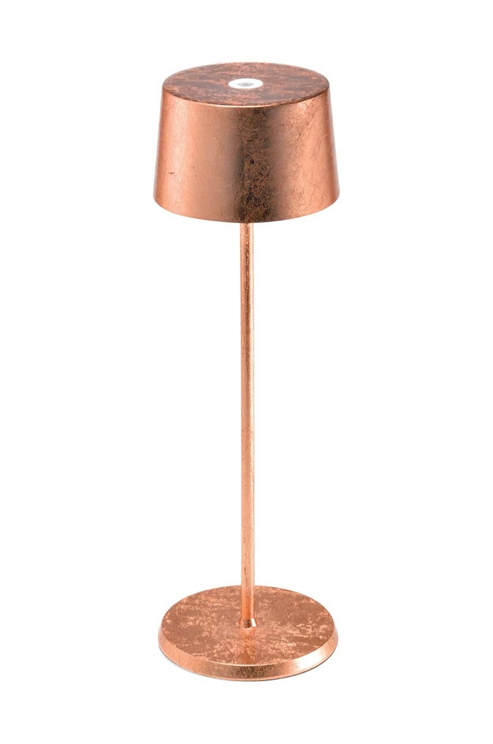 Bezdrôtová led stolná lampa Zafferano Olivia Pro oranžová LD0850RFR