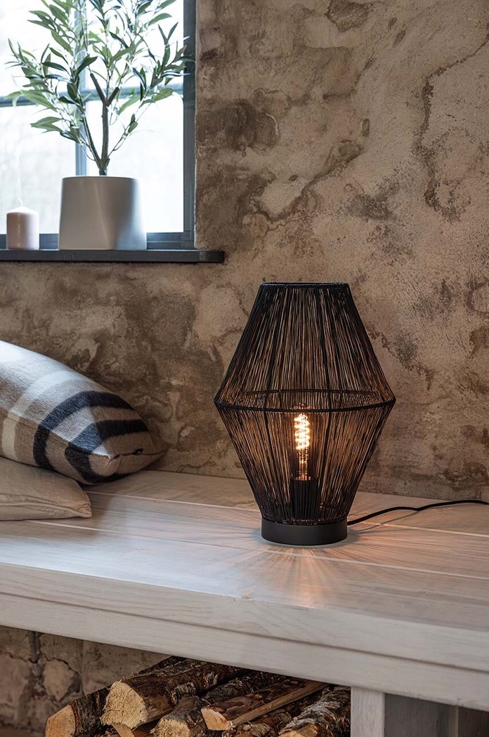 Stolna lampa Markslöjd Casa 108666 crna AA00