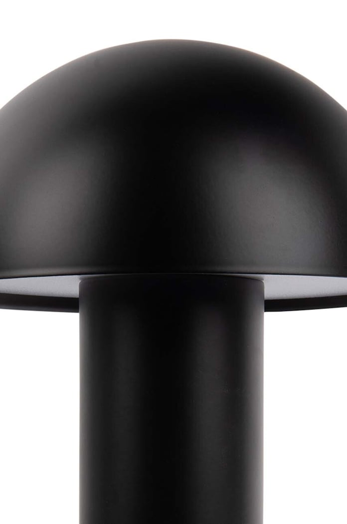 Salon i sypialnia Leitmotiv lampa stołowa bezprzewodowa led LM2164BK czarny