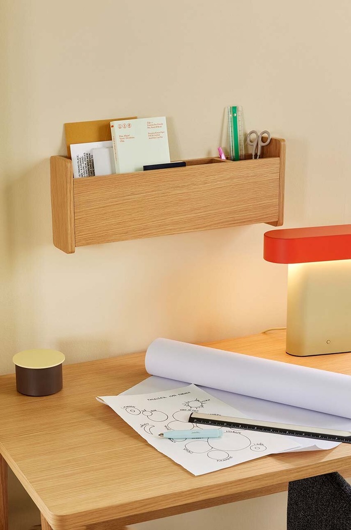 Namizna lučka Hübsch Sleek Table Lamp pisana 961903