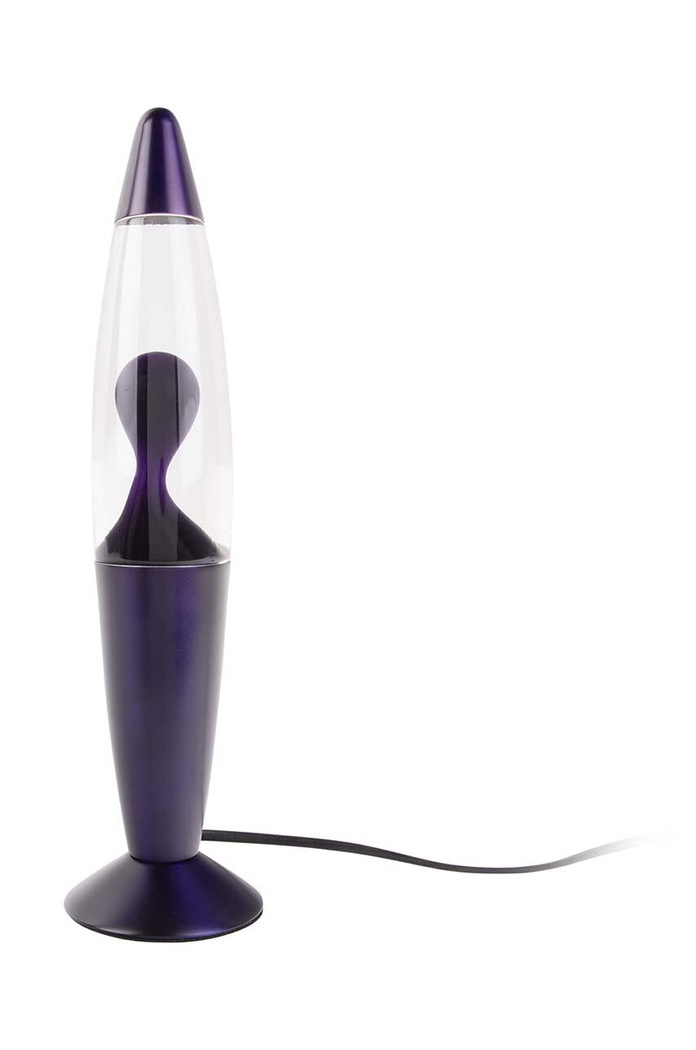 Stolná lampa Leitmotiv Funky Rocket Lava fialová LM2185PU
