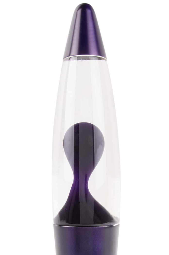 Stolná lampa Leitmotiv Funky Rocket Lava LM2185PU fialová AA00