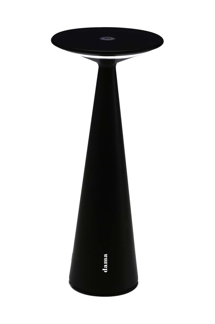 Bezdrátová LED lampa Zafferano Dama Pro Table lamp černá LD0610N3