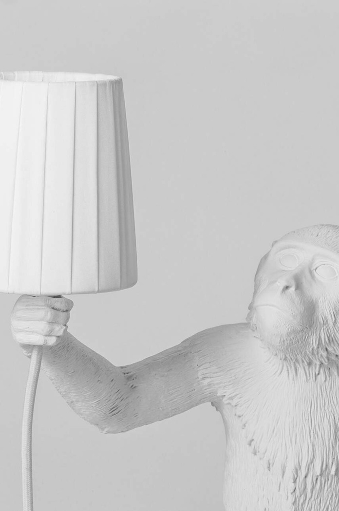 Seletti abajur Monkey 14918.WHI alb AA00