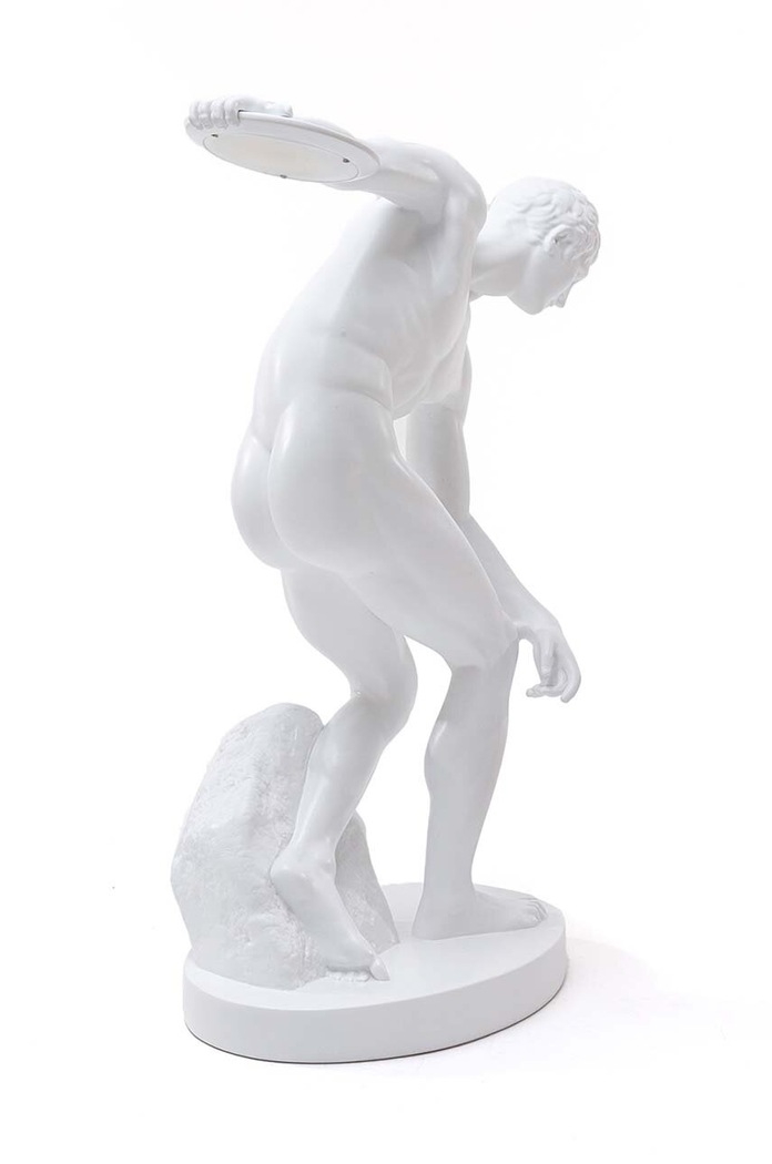 Seletti veioza Discobolux Lamp alb 14807.
