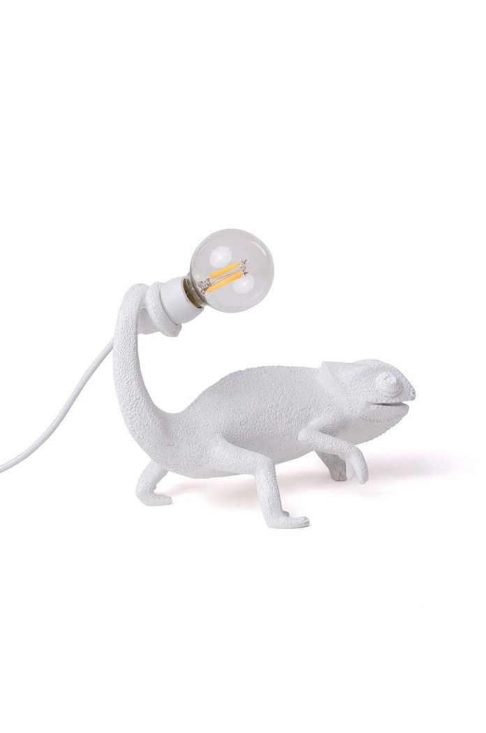 Living și dormitor Seletti veioza Chameleon Lamp 15090 alb