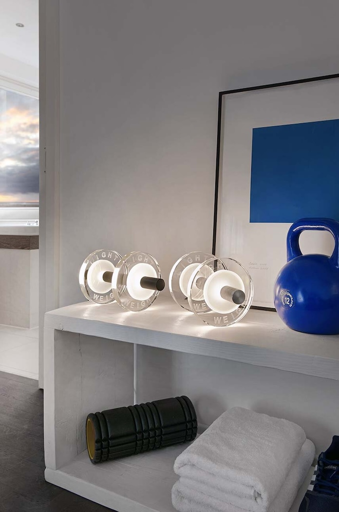 Obývací pokoj a ložnice Stolní LED lampa Sompex Light Weight 72315 šedá