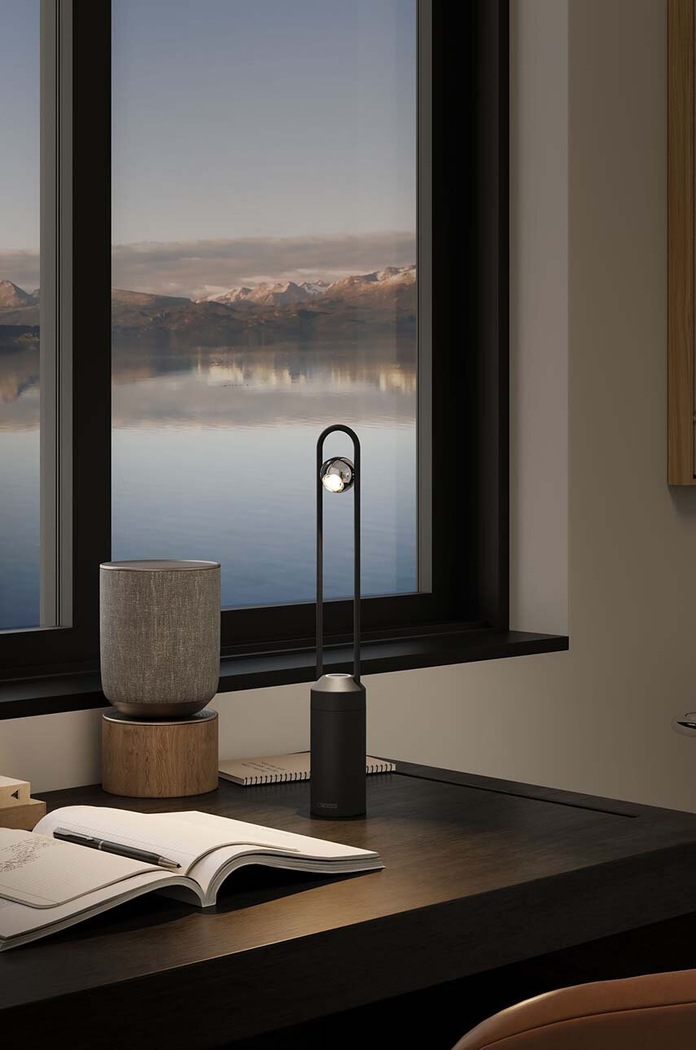 Bezdrátová stolní LED lampa Sompex Minimal T 77020 vícebarevná AA00