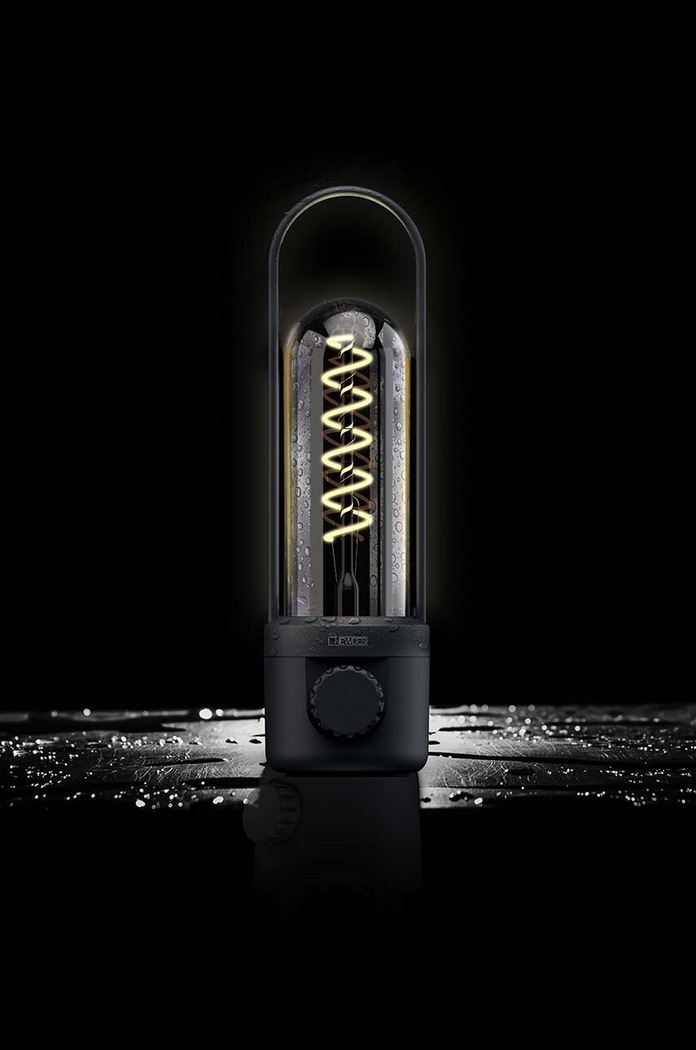 Ασύρματο επιτραπέζιο φωτιστικό led Sompex Coil 78240 μαύρο AA00