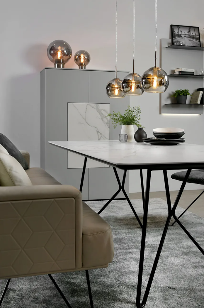 Stolní lampa Villeroy & Boch Tokio 96720 šedá AA00
