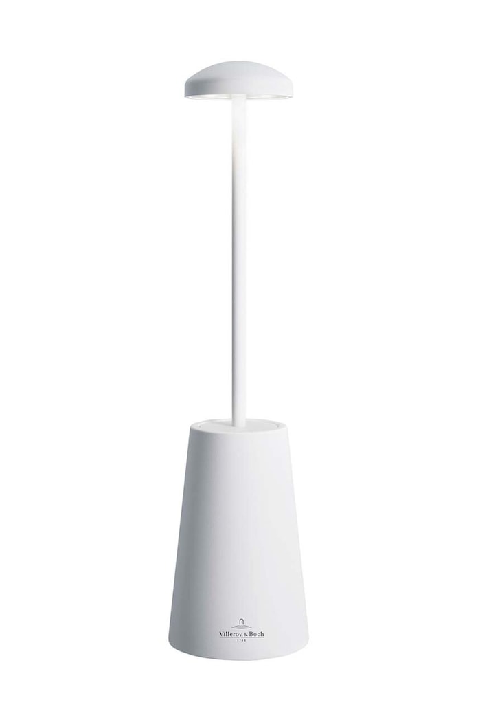 Led brezžična namizna svetilka Villeroy & Boch Siena bela 97060