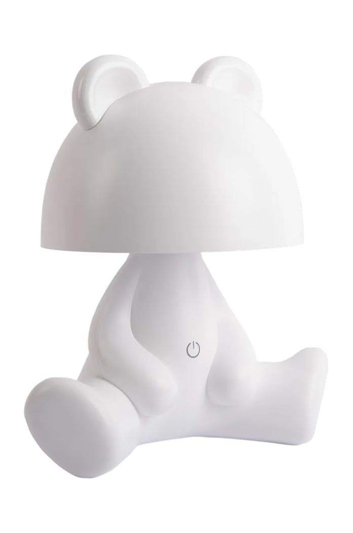Leitmotiv Bežična led stolna svjetiljka Leitmotiv Bear bijela LM2192WH