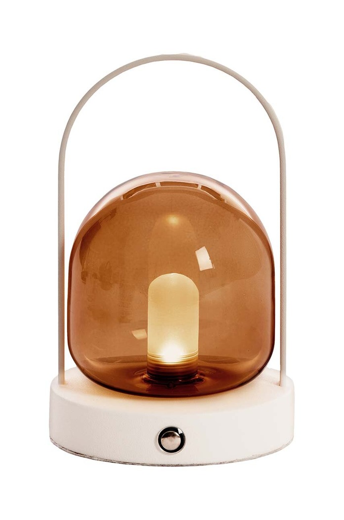 Bezdrátová stolní LED lampa Light & Living Yeremi 1889661 hnědá AA00