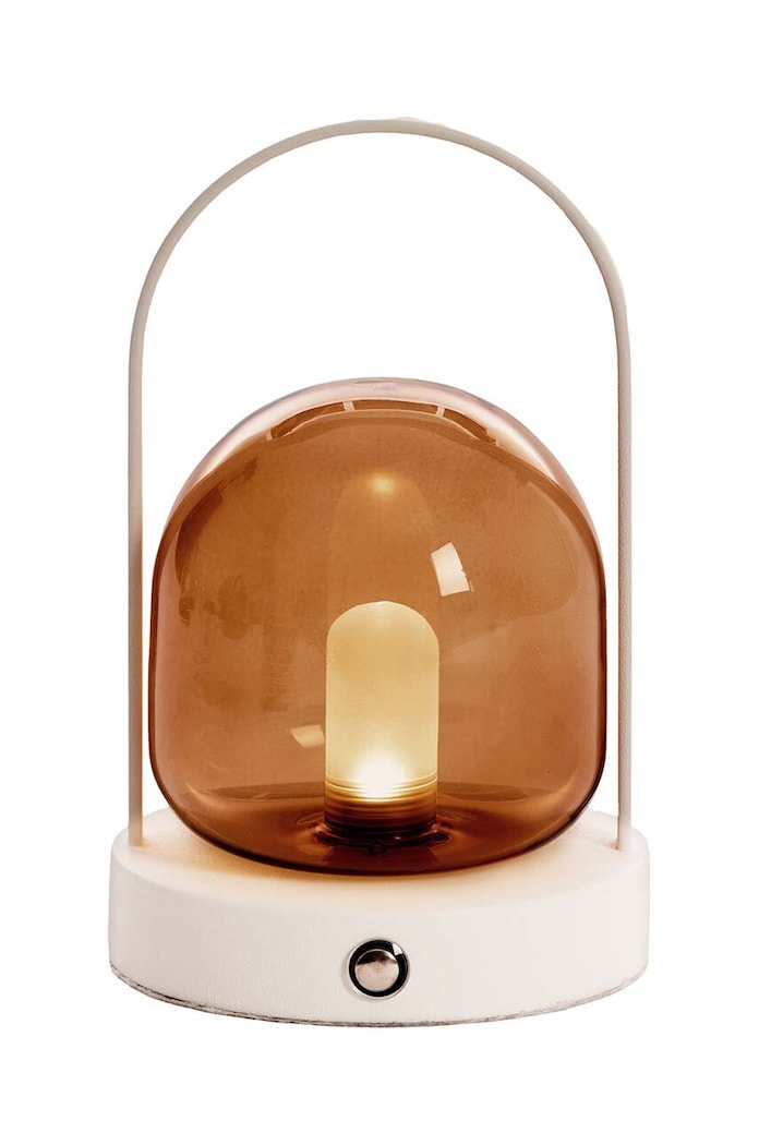 Bezdrátová stolní LED lampa Light & Living Yeremi 1889661 hnědá AA00