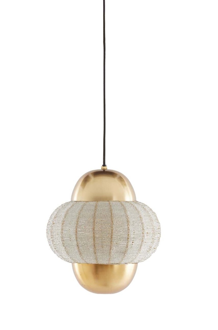 Light & Living lampă suspendată Cetara galben 2983223