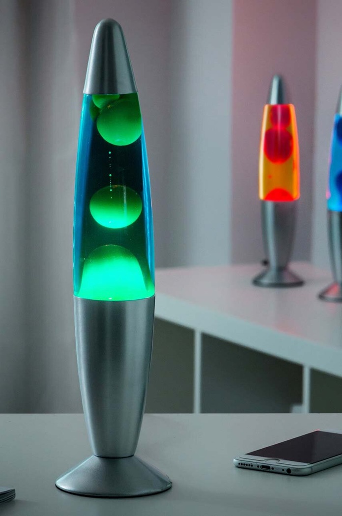 Настолна led лампа InnovaGoods Lava Magma Lamp KB439MAGLAMP.GREEN зелен AA00