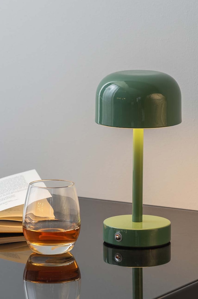 Leitmotiv lampada da tavolo wireless a led James LED LM2221GR multicolore