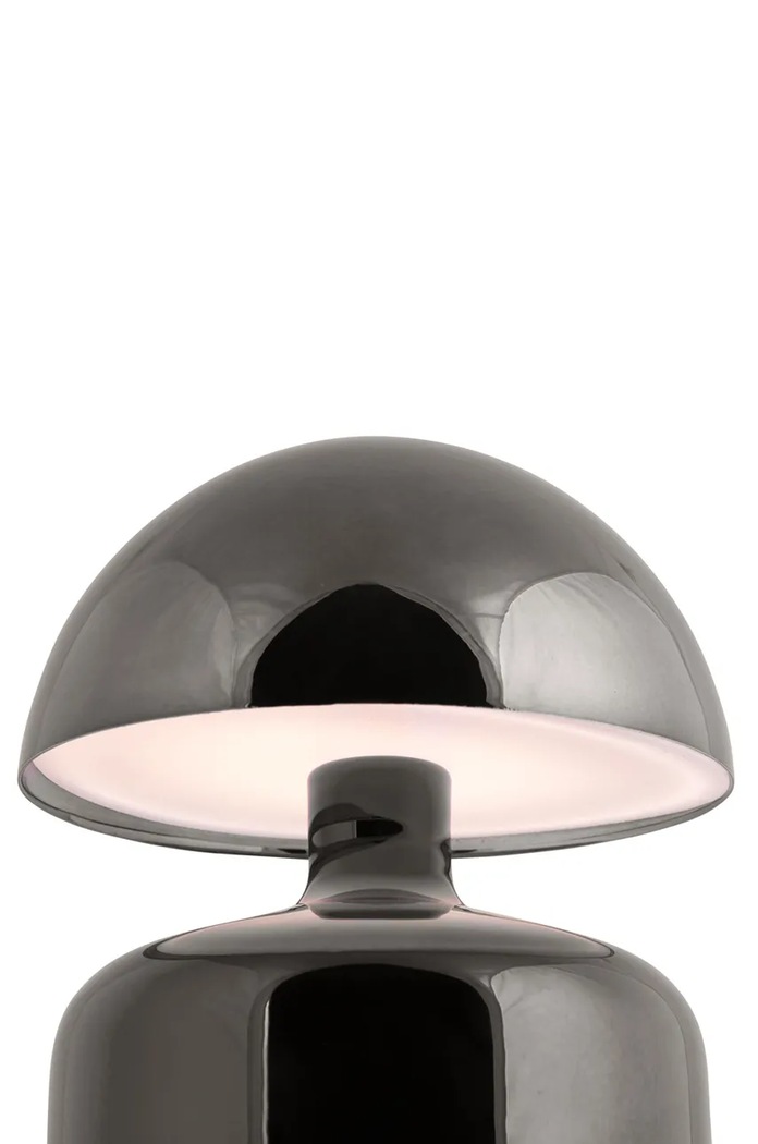 Obývací pokoj a ložnice Bezdrátová stolní LED lampa Leitmotiv Impetu LED LM2226BK vícebarevná