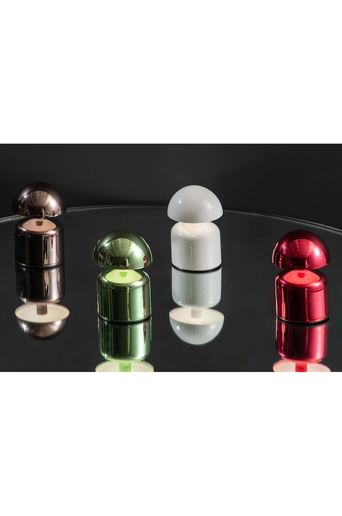 Bezdrátová stolní LED lampa Leitmotiv Impetu LED LM2226BK vícebarevná