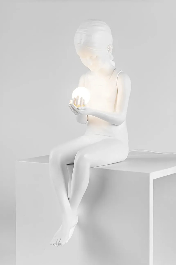 LED dekorace Seletti Inner Glow Girl 15321. vícebarevná AA00