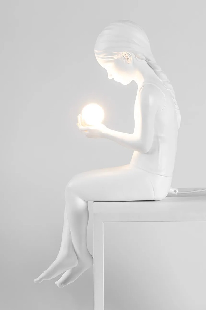 LED dekorace Seletti Inner Glow Girl vícebarevná 15321.