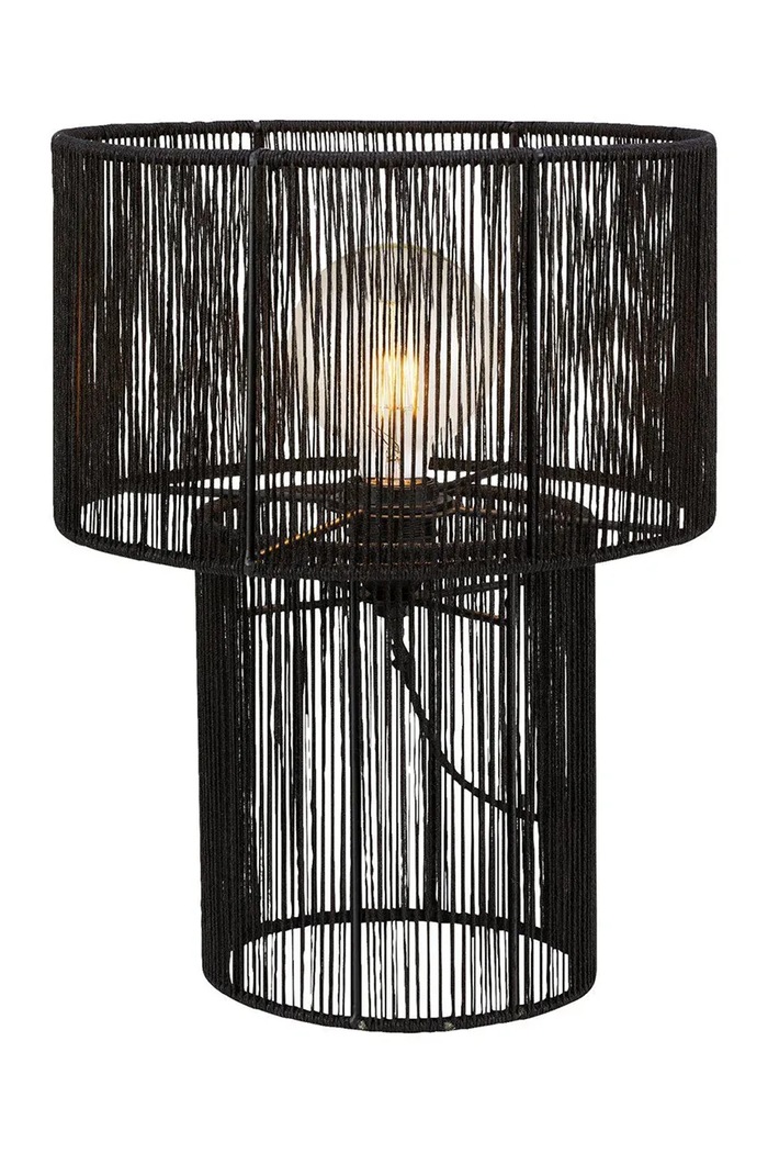 Stolna lampa Markslöjd Soga crna 108768