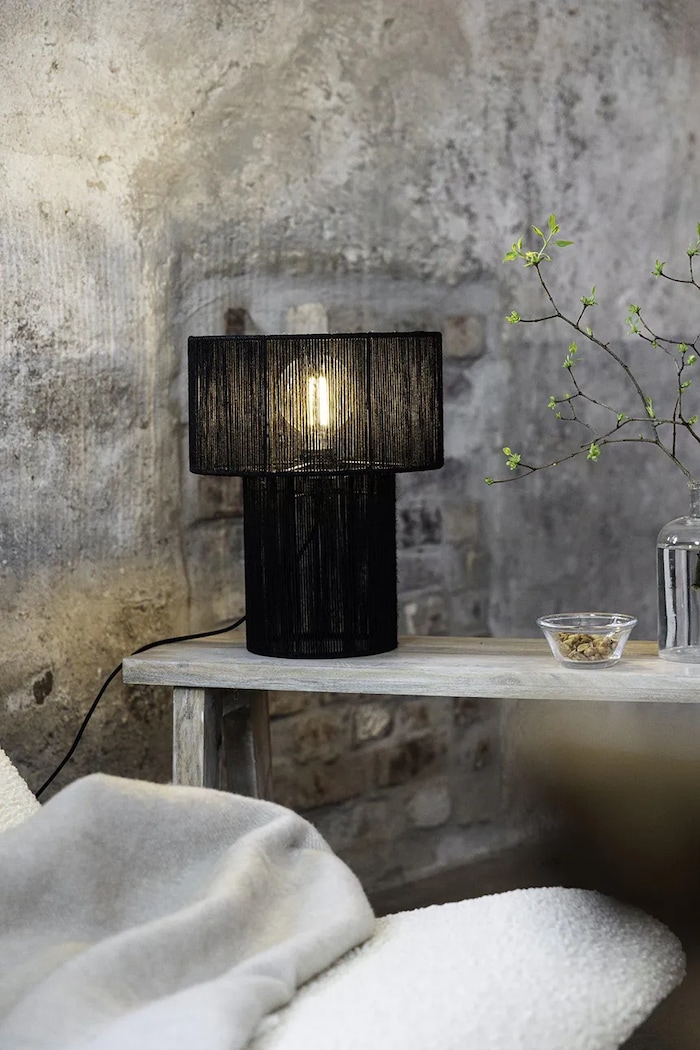 Stolna lampa Markslöjd Soga 108768 crna AA00