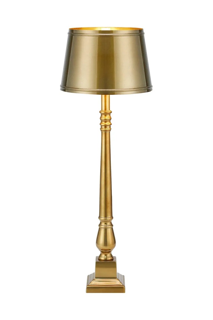 Markslöjd lampa stołowa Metallo żółty 108774