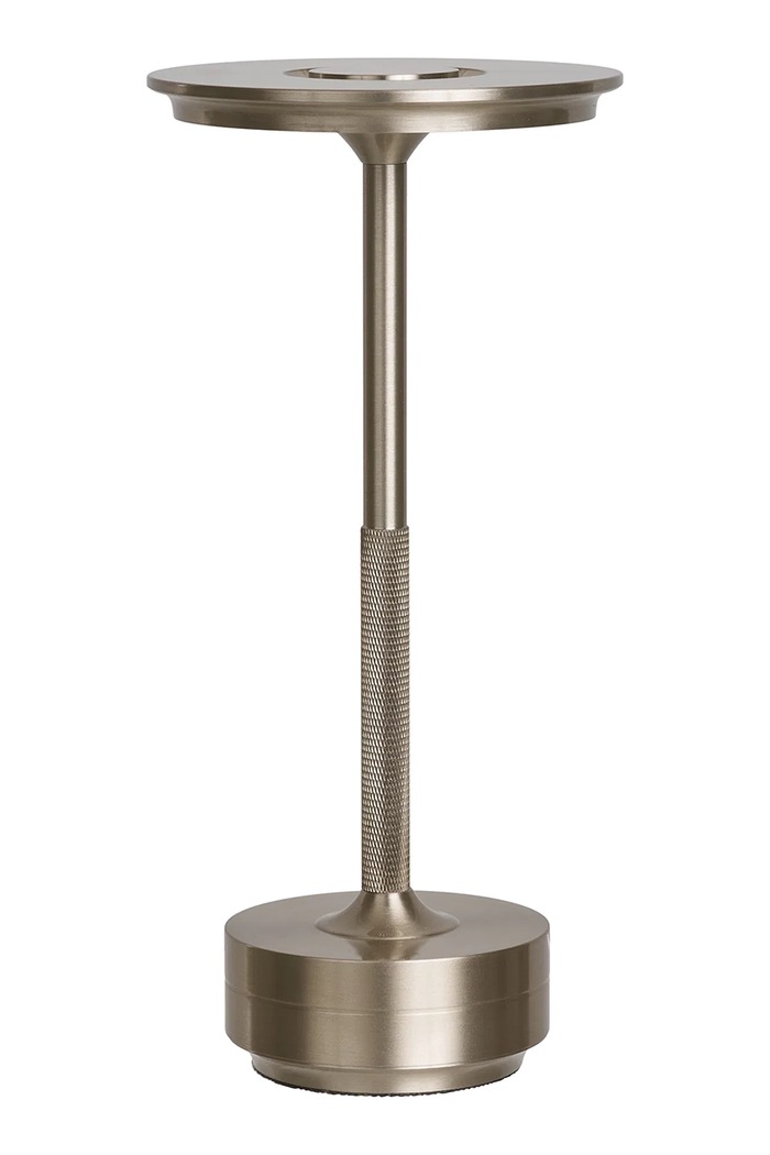 House Nordic Lampa stołowa bezprzewodowa led Lyneham szary 6405227
