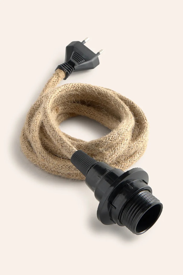 Кабел с щепсел за лампа Calma House Cable E14 бежов CABLE.E14CE.NAT