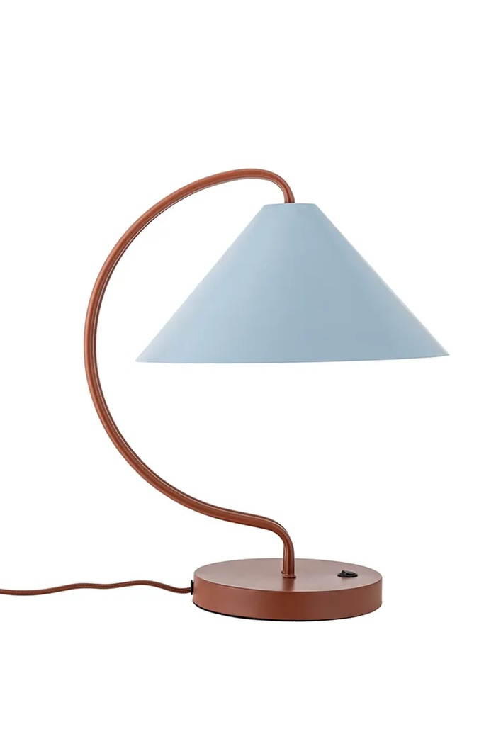 Bloomingville Lampa stołowa Janya czerwony 82062410