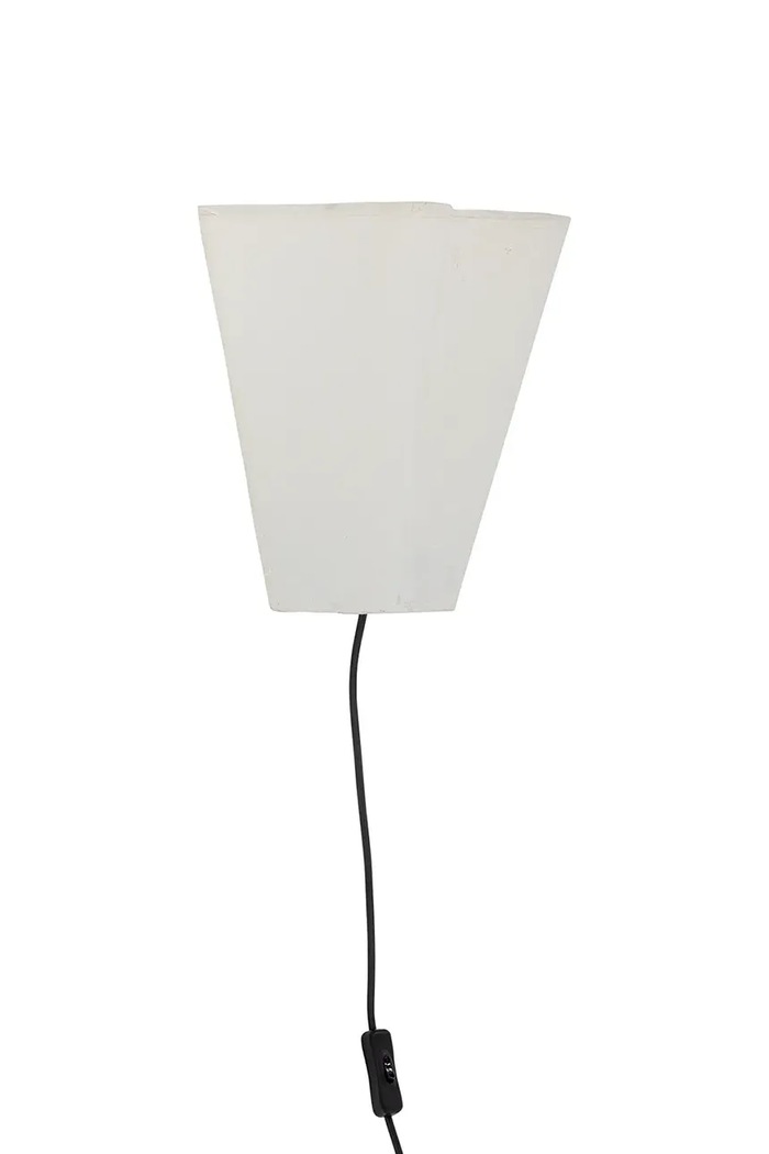 Nástěnná lampa Bloomingville Janese 82062224 bílá AA00