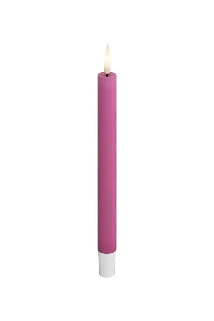 Deluxe Homeart set de lumânări led 2,2 x 15 cm 2-pack violet RF.0414