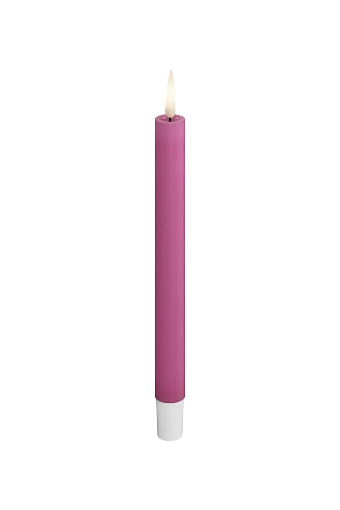 Deluxe Homeart set de lumânări led 2,2 x 15 cm 2-pack violet RF.0414