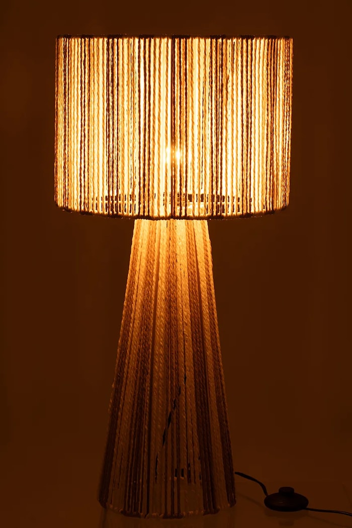 Obývací pokoj a ložnice Stolní lampa J-Line 41962 béžová
