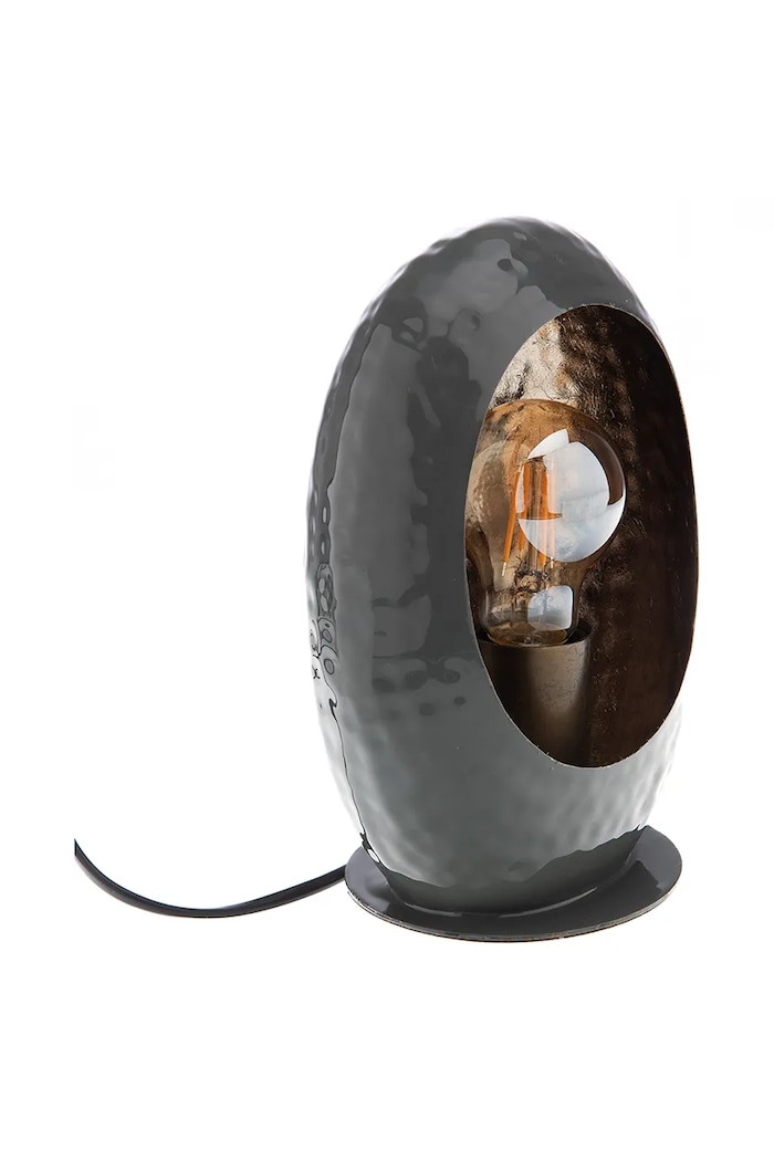 Stolná lampa home & lifestyle 162724 sivá AA00